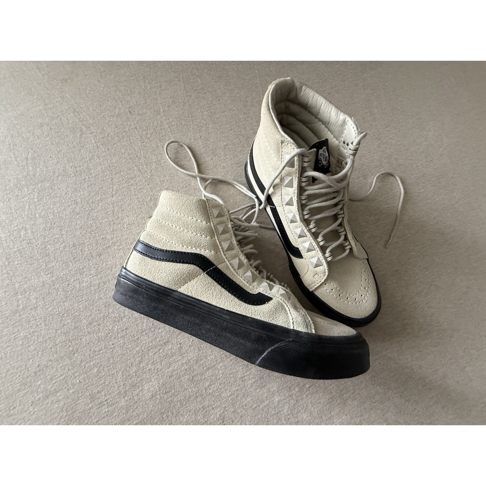 Vans Skateboard Light Gray Black W Silver Hardware